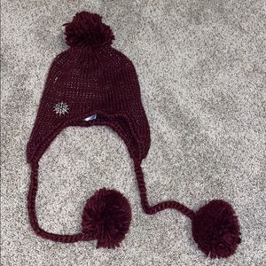 Winter Hat w/ Pom Poms!